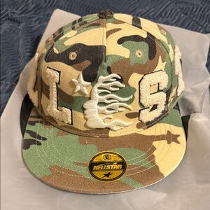 Hellstar Camo Baseball Cap 7/ 1/4 brand new never worn